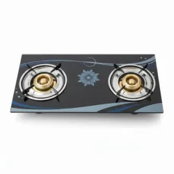 Cocina de gas de 2 hornillas marca Rudenkov *Encendido por magneto  