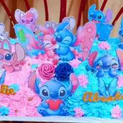 Kake para celebraciones doble