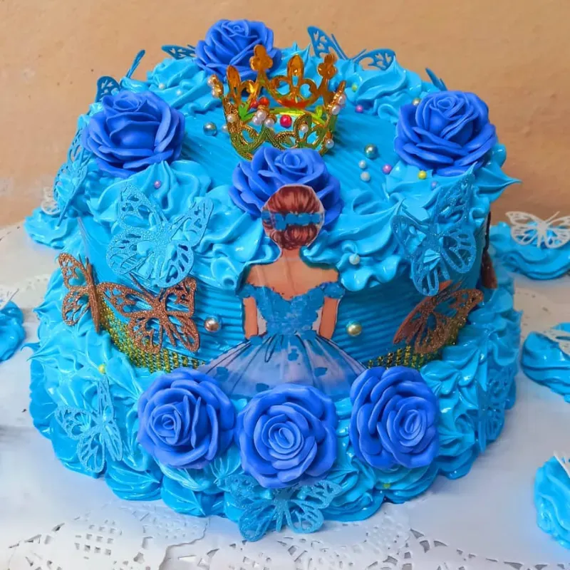 Kake para celebraciones sencillo