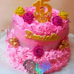 Kake para celebraciones sencillo