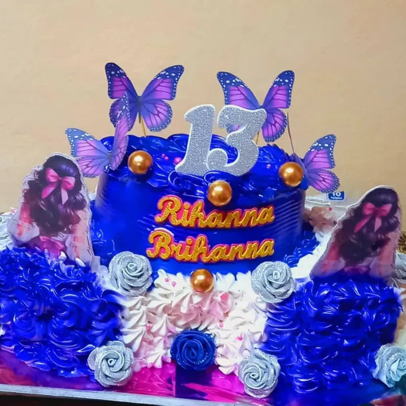 Kake para celebraciones triple