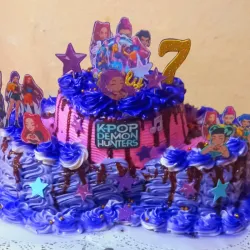 Kake para celebraciones triple