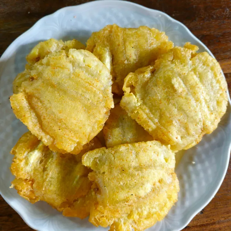 Tostones de Plátano 