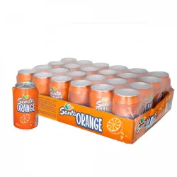 Caja de refresco naranja