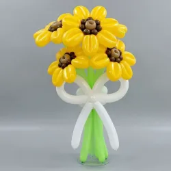 Ramo de Globos Girasoles
