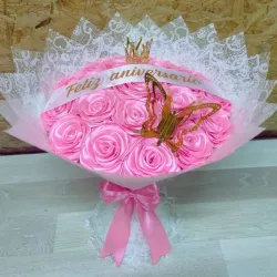 Ramo de 25  Rosas Eternas