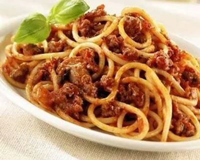 Espaguetis con Res