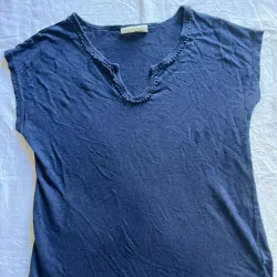 Blusa Azul Talla M