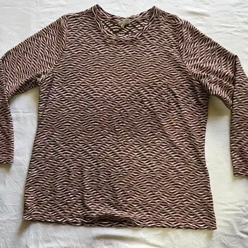 Blusa Carmelita 3/4 Talla L