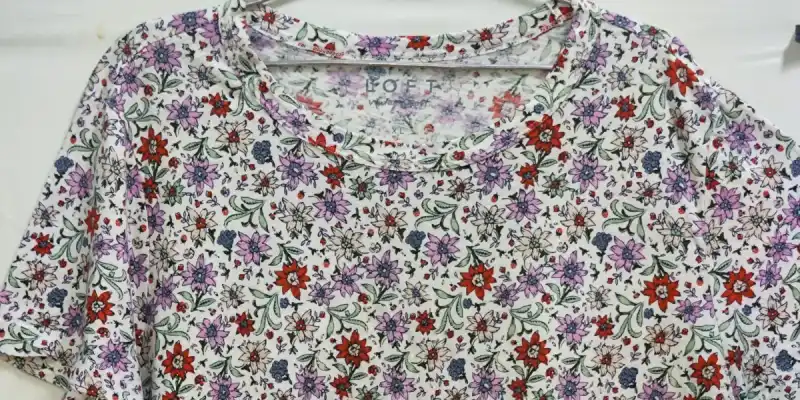 Blusa de Flores Talla XL