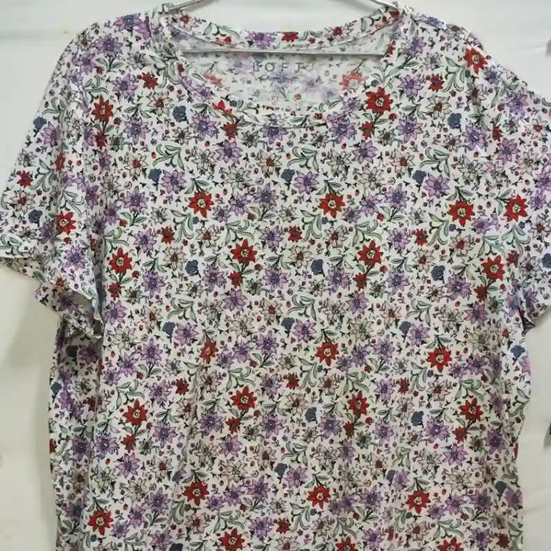 Blusa de Flores Talla XL