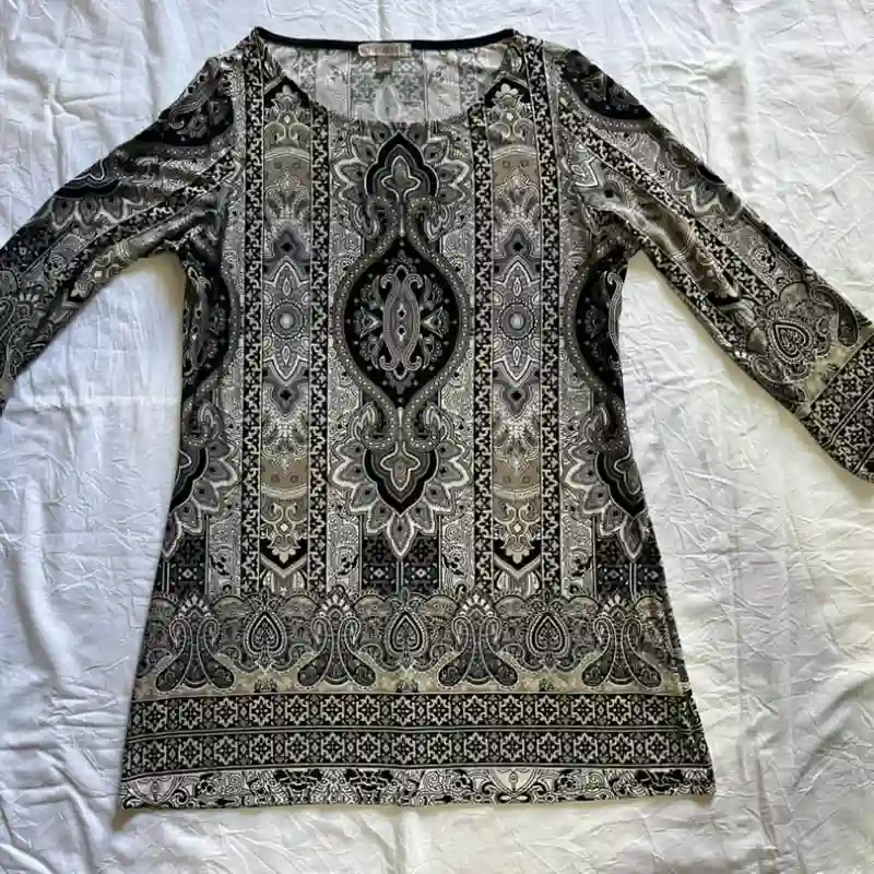 Blusa Estampado 3/4 Talla S