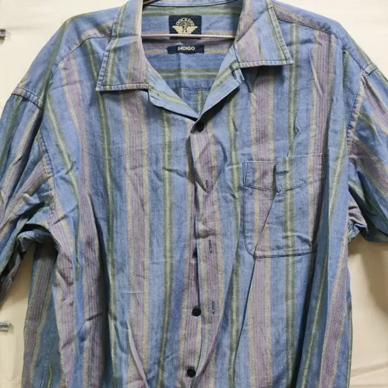 Camisa de Hombre Azul (m/l) Talla M