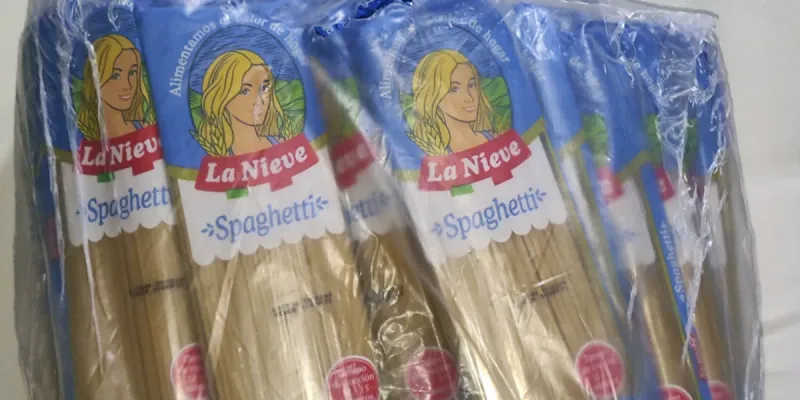 Spaguettis Marca La Nieve 