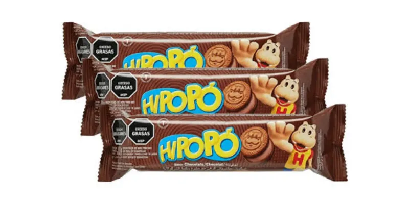  Galleta Hipopo Galleta Rellena Sabor Chocolate 80 Gr. Marca Hipopo  250.00 CUP