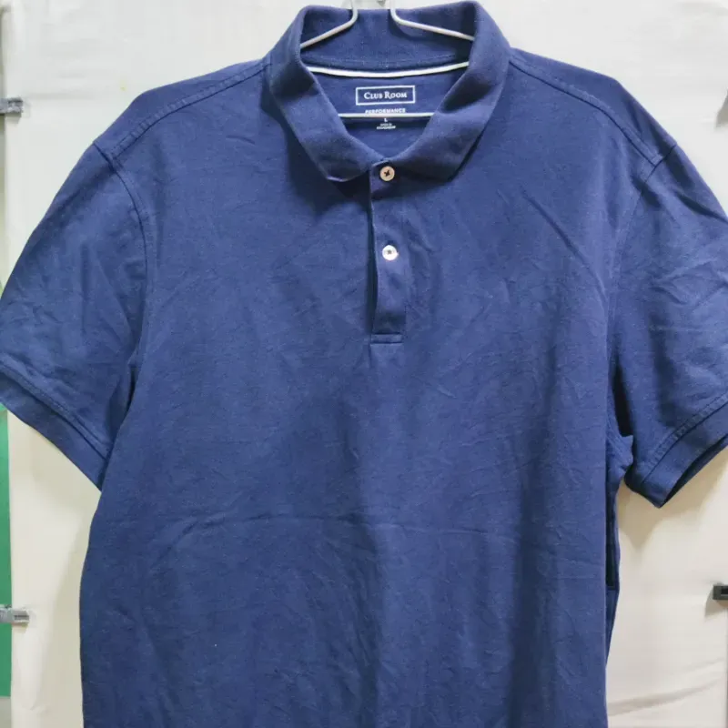 Pullover Azul de Cuello Talla L