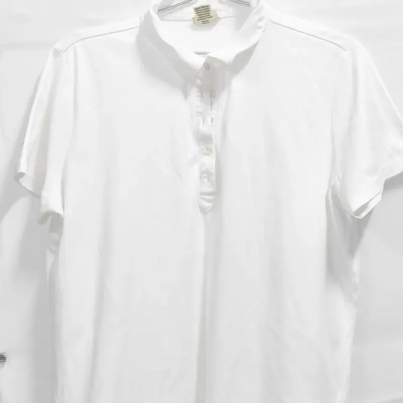 Pullover Blanco de Cuello Talla S