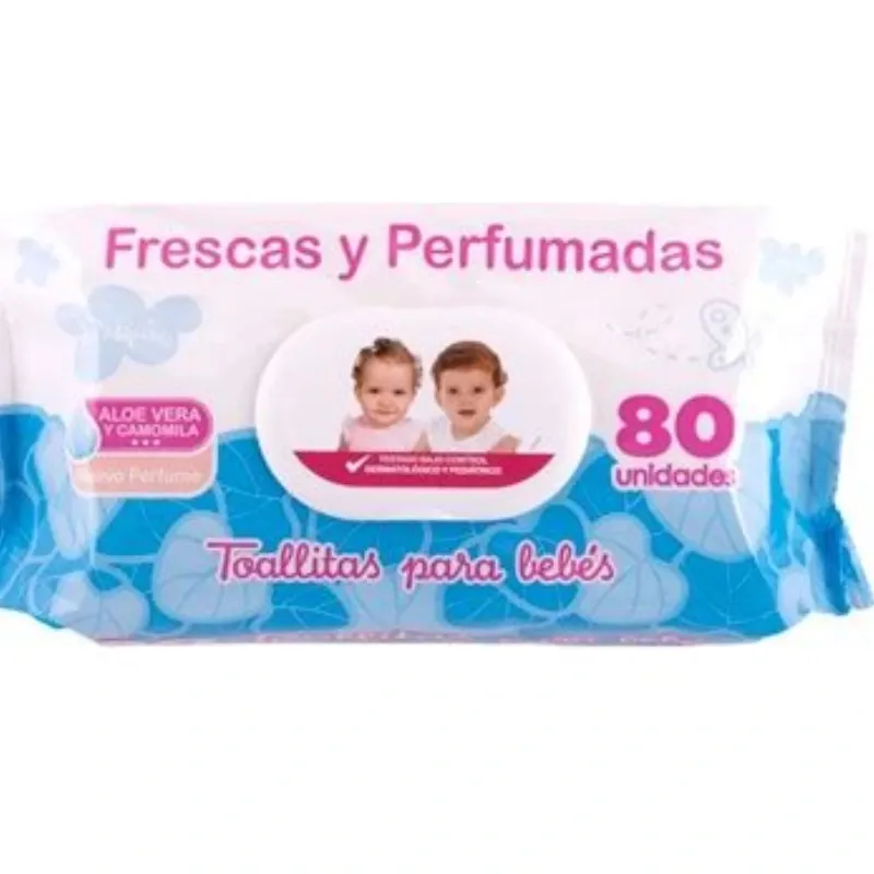 Toallas Humedas Aloe Vera 80 u