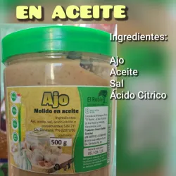 AJO MOLIDO EN ACEITE