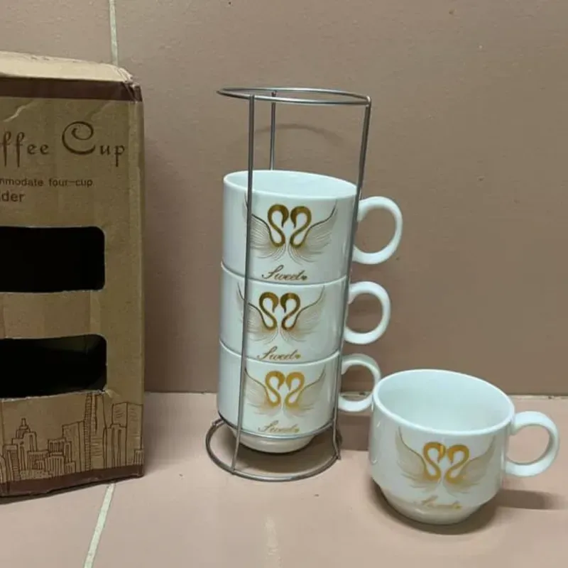 JUEGO DE 4 TAZAS