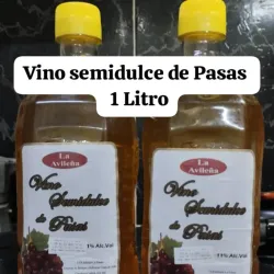 VINO SEMI DULCE DE PASAS