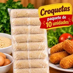 Croquetas paquete de 10 Unidades
