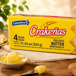 Galletas de soda Crakeñas