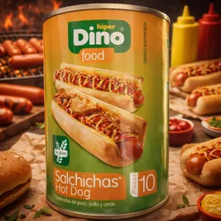Lata de salchichas de 10 unidades