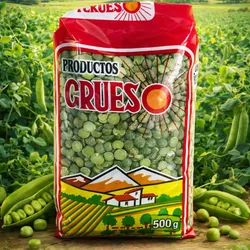 Chícharos verdes de 1 lb