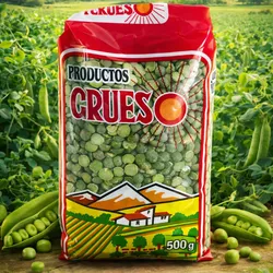 Chícharos verdes de 500 g