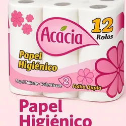 Papel sanitario paquete por 12 