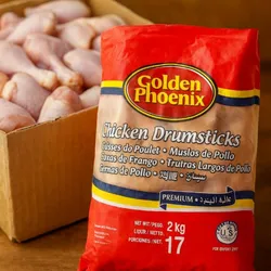 Paquete de muslo de pollo de 2 kg