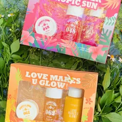 Set de regalo Colonia+gel de Baño +crema