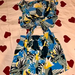 conjunto estampado