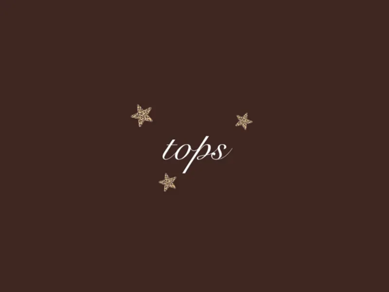 Tops ✨