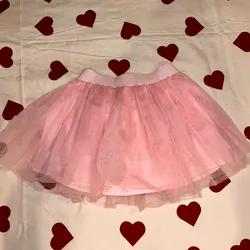 Saya de bailarina rosa
