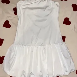Vestido bob blanco