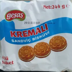 Galletas Kremali de Vainilla