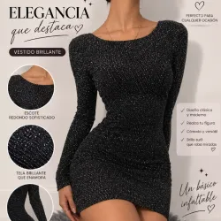 Vestido brillante estilo elegante ✨