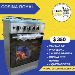COSINA CON HORNO ROYAL