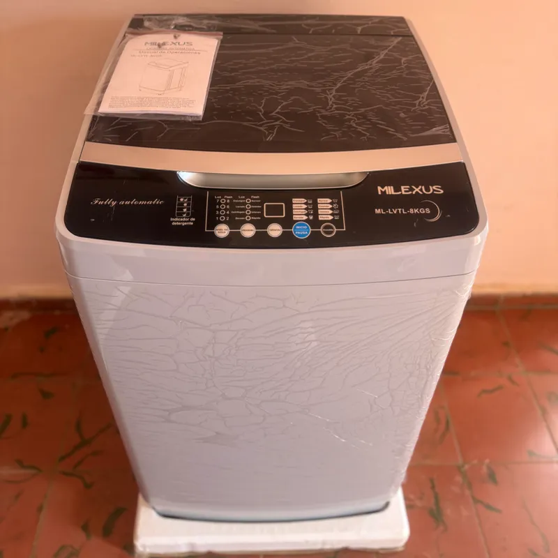 LAVADORA AUTOMÁTICA 8 KGS