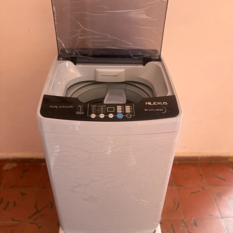 LAVADORA AUTOMÁTICA 8 KGS