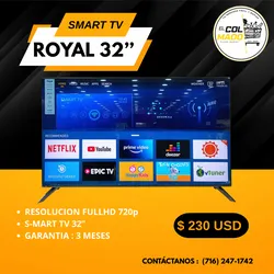 Tv 32’’ Royal 