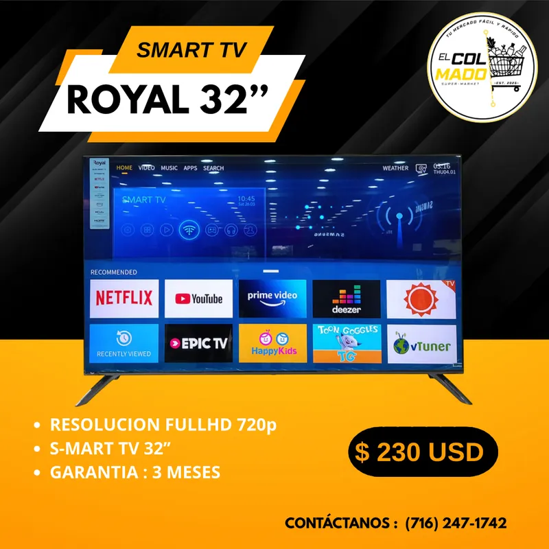 Tv 32’’ Royal 