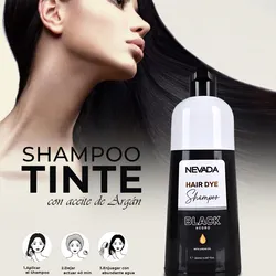 Champú tinte negro