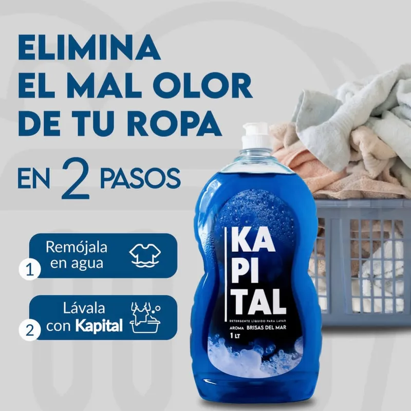 Detergen liguido para lavar 