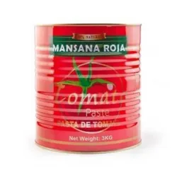Lata de pasta de tomate 