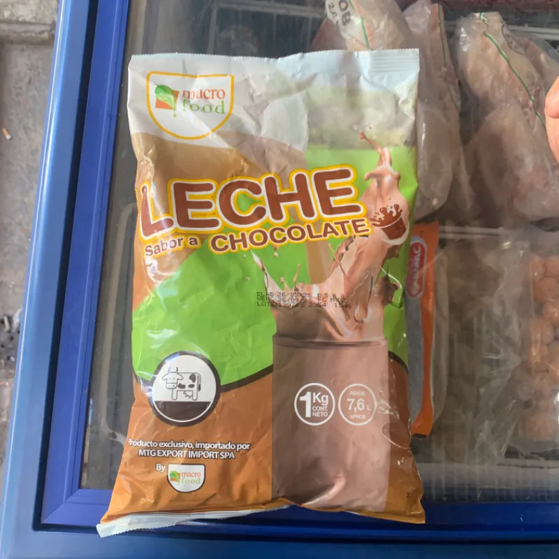 Leche con chocolate 