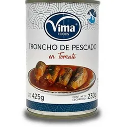 Tronche de pescado en puré 