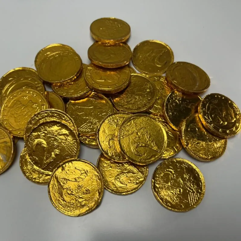 Monedas de Chocolate